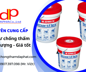 Đơn vị chuyên cung cấp vật tư chống thấm chất lượng, giá tốt tại Thủ Đức