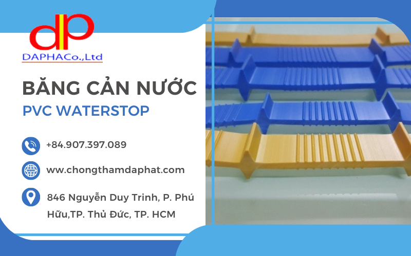 băng cản nước pvc waterstop