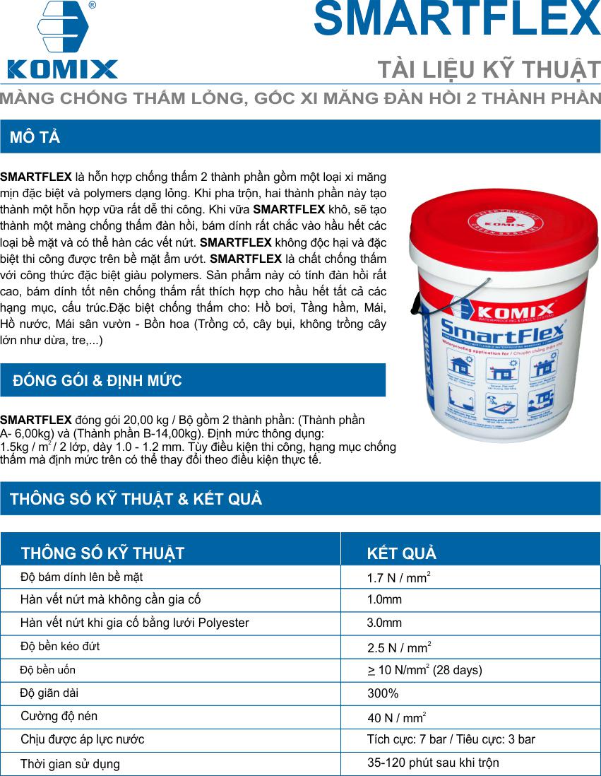 Keo chống thấm Smartflex