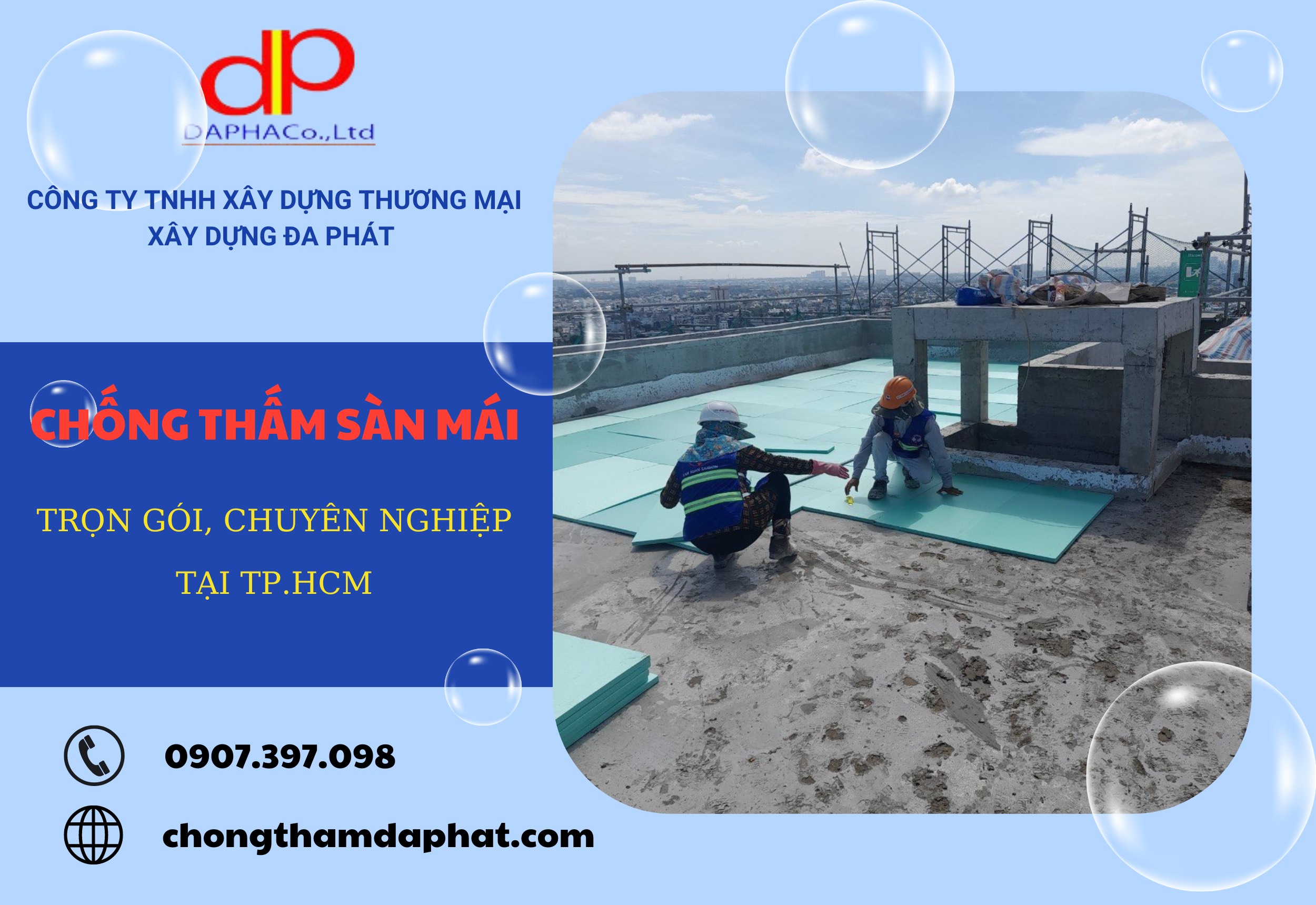 chống thấm ngược trần