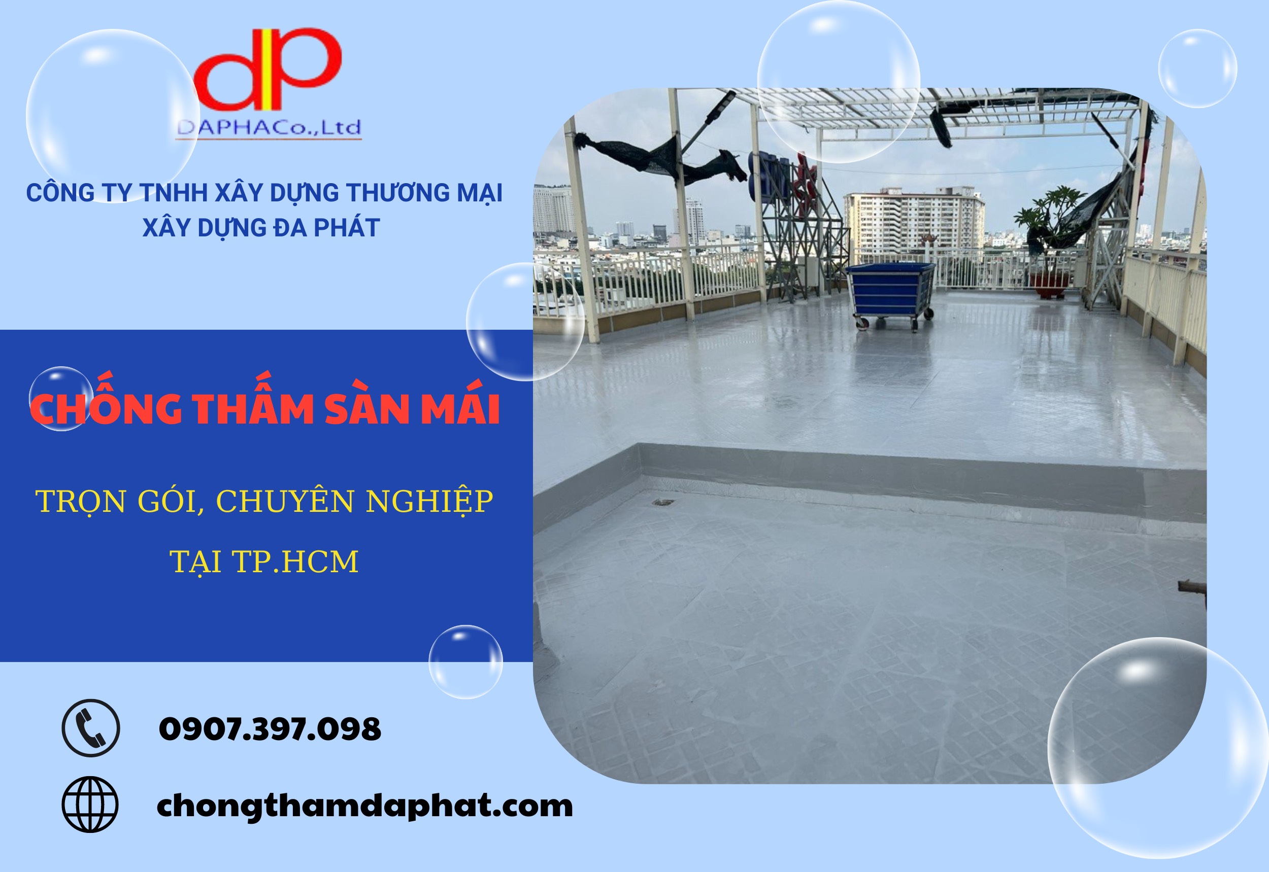 chống thấm ngược trần